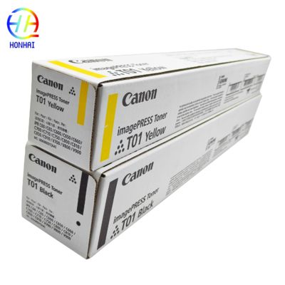Original New Toner Cartridge T01 for Canon imagePRESS C60 C65 C650 C700 C700CA C710 C750 C800 C810 C850 C910 Copier Toner Set,8069B001AA 8068B001AA 8066B001AA 8067B001AA 