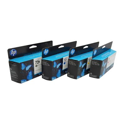 Originele inktcartridge voor HP 72 T770 T790 T795 T610 T620 T1100 T1120 T1200 T1300 T2300 Zes kleuren C9370A C9371A C9372A C9373A C9374A C9403A 130ml