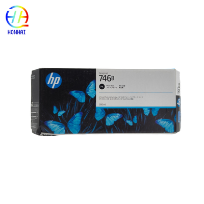 Originele nieuwe 746B inktcartridge fotozwart HP DesignJet Z6 Z9 P2V82A 300 ml